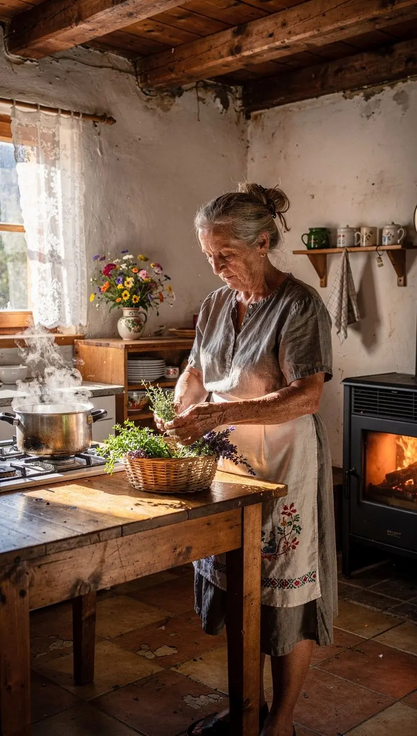 Rôzne druhy sušených bylín usporiadané na bielom pozadí.
